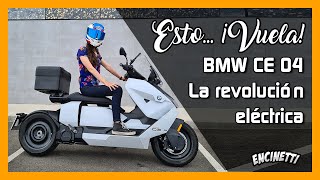 LA REVOLUCIÓN ELÉCTRICA DE LA BMW CE 04  ¡SE PUEDE LLEVAR CON CARNET DE COCHE!