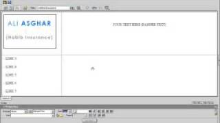 Celebrity working at frames in dreamweaver Profile