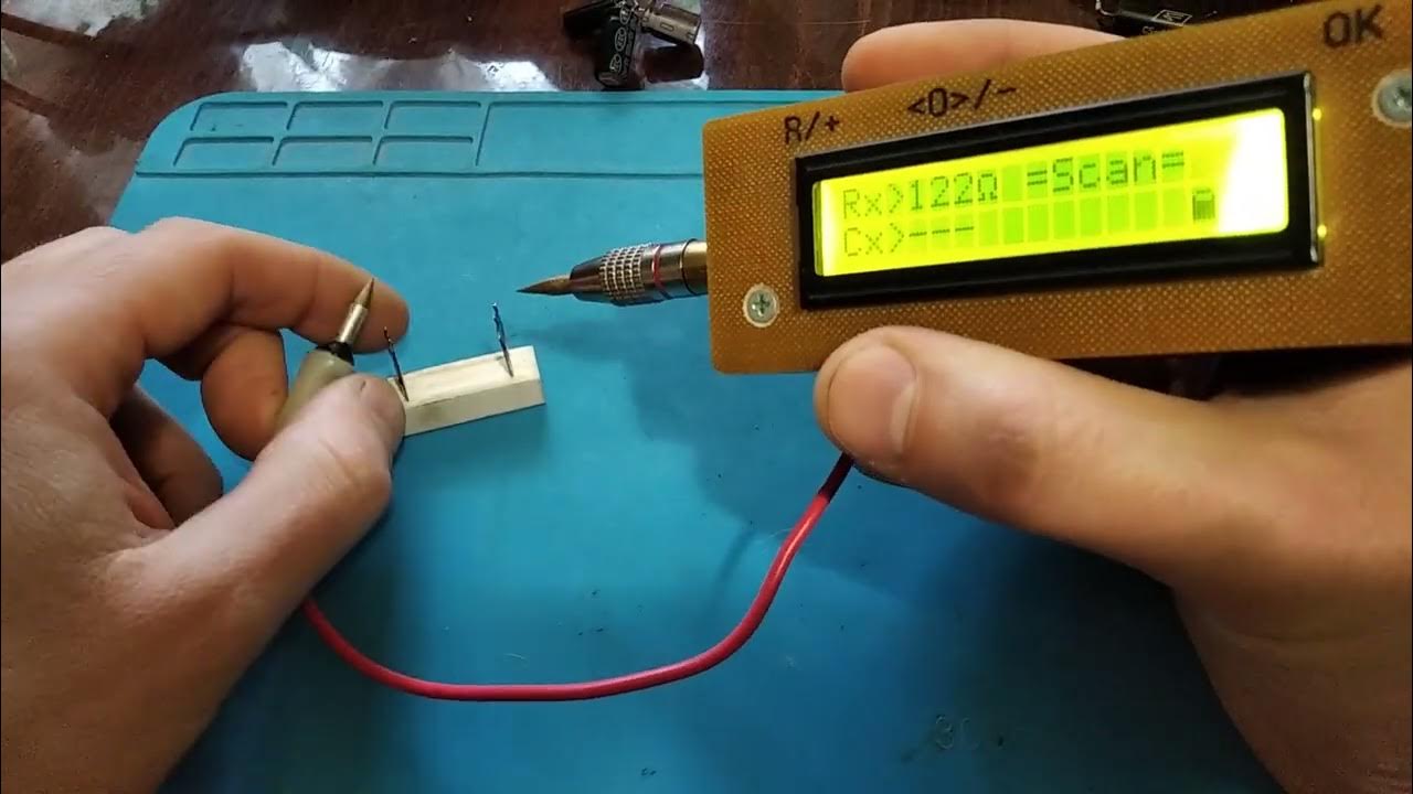 "Внутрисхемный измеритель C ESR с анализатором ESR" - YouTube