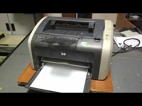 HP LaserJet 1010 печатает белый лист - РЕШЕНИЕ