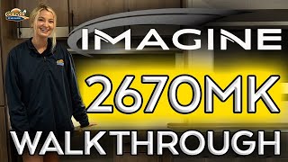 NEW EARLY SEASON MODEL 2024 Grand Design Imagine 2670MK | Walkthrough