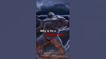 Why is Atlas considered a victim of the Gods’ Conflict ? #shorts #godofwar #kratos