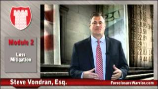 Foreclosure Basics - Loss Mitigation
