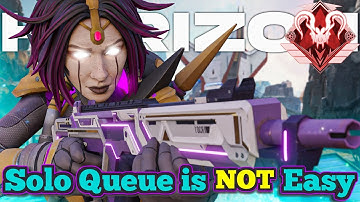 I tried SOLO queue in Apex Legends predator ranked lobbies