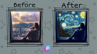 || Animated sky tutorial | Starry Night || أسهل طريقة لعمل خلفية متحركة screenshot 3