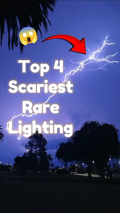Top 4 Most TERRIFYING Lightning Strikes EVER Recorded! 😱