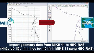 [HEC-RAS] Convert geometry data from MIKE 11 to HEC-RAS (Chuyển dữ liệu hình học MIKE 11 và HEC-RAS)