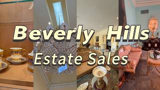 Inside a Beverly Hills Mansion Estate Sale: Vintage Luxury Treasures! 🏰✨