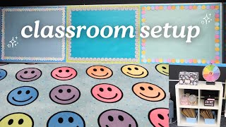 CLASSROOM SETUP DAY 7!