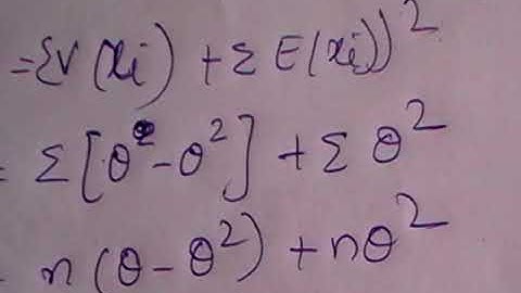 Statistical Methods   Unbiased Problems 3 of 4