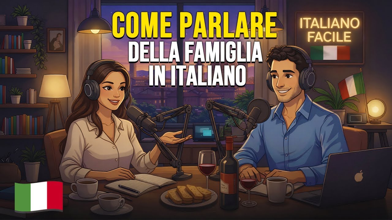 How to Talk About Family in Italian | Italian Conversation Practice