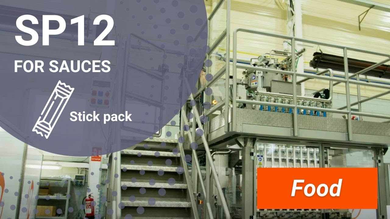 SP12 packaging machine for sauces