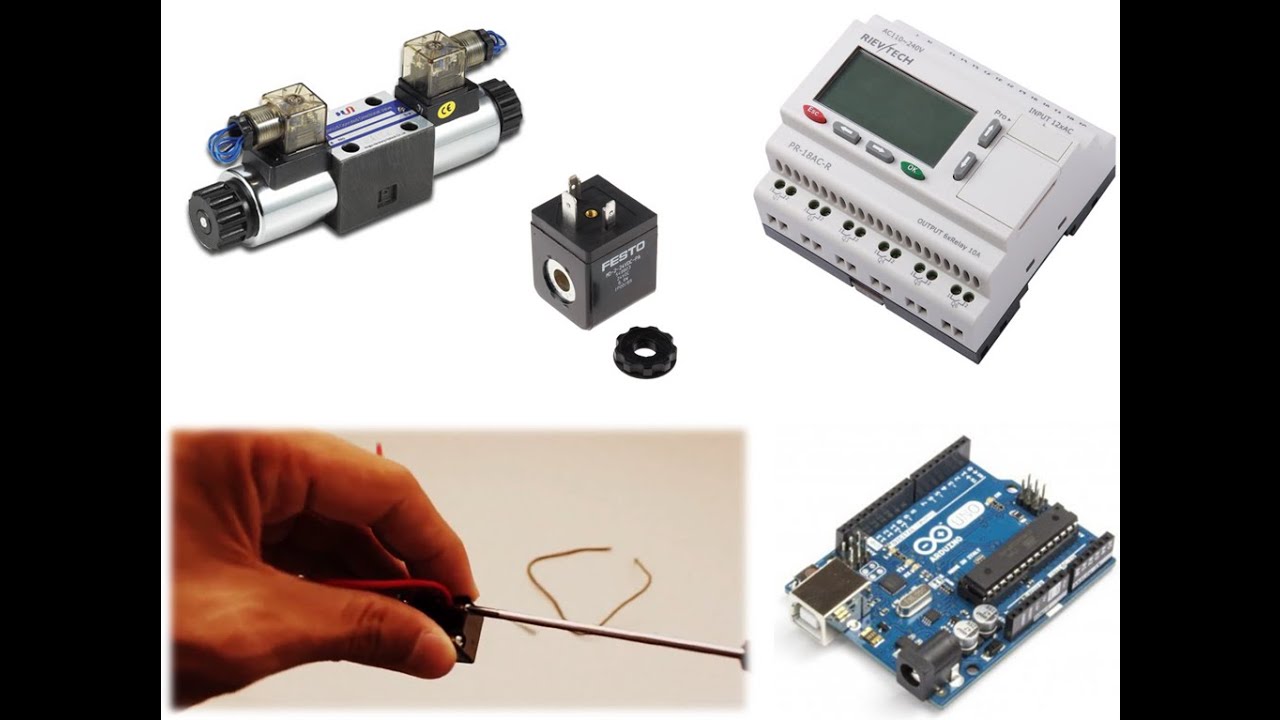 خطوات توصيل فيشة الملف الكهربي للصمام الهيدروليك hydraulic valve electrical wire connection هيدروليك