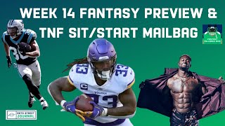 Fantasy Football Week 14 Preview & TNF Sit/Start Show: Should you play Dalvin Cook