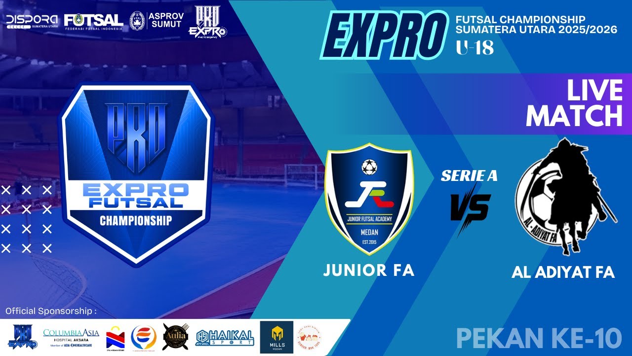 SERIE A : JUNIOR FA vs AL-ADIYAT FA