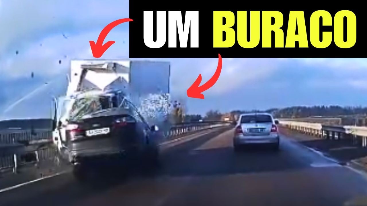 INACREDITÁVEL: Foi Um Buraco na PISTA | Direção Defensiva
