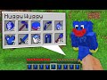 How TO OPEN SERCET INVENTORY of HUGGY WUGGY in Minecraft ! HUGGY WUGGY ITEMS !