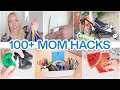 100 of the best mom hacks ever  ultimate mum hacks marathon 