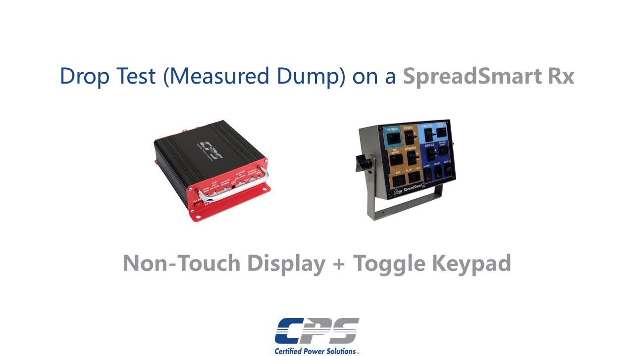 SSR.1 - Drop Test on a SpreadSmart Rx/7in. Non-Touch/Toggle Keypad