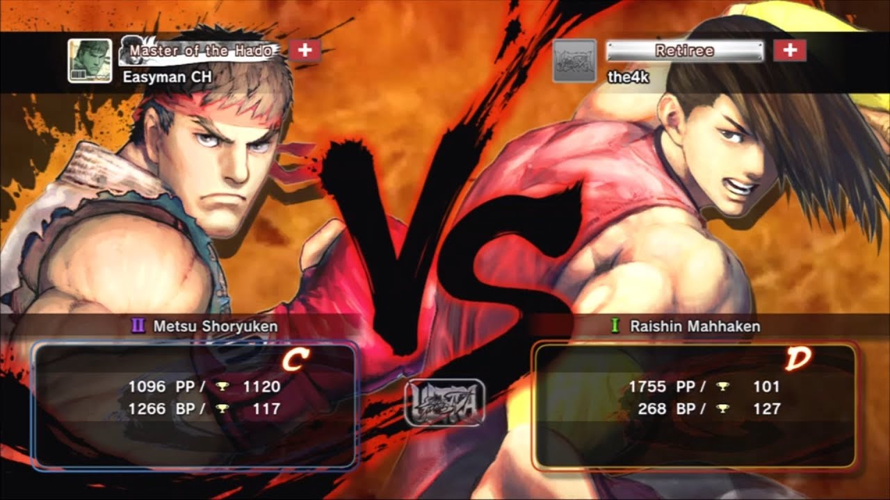 Easyman CH [Ryu] vs the4k [Yang] USF4