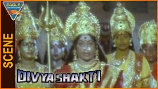 Divya Shakti Trinetram Hindi Dubbed Movie K.r.vijaya Best Scene Eagle Hindi Movies