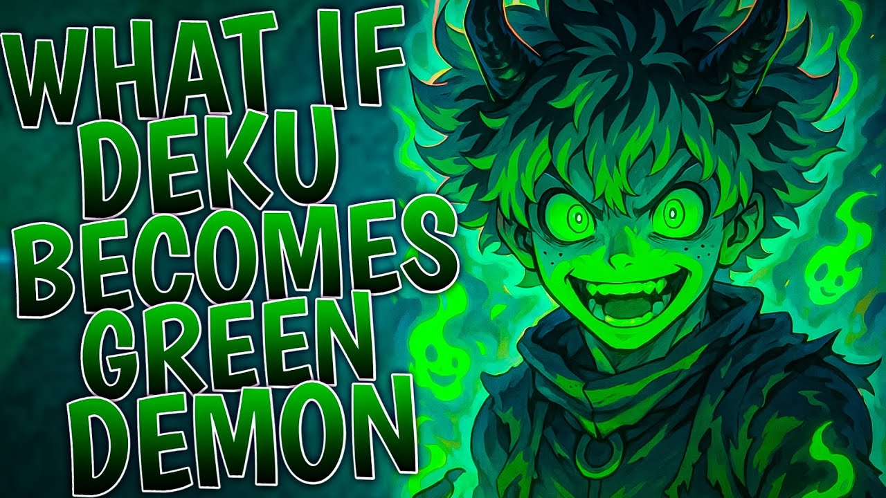 What If Deku Becomes Green Demon | Part 1