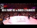 Hip-Hop Semi-Final - Juste Debout 2018 - Ben & Franky Dee vs Diablo & Stalamuerte