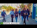 🇧🇷 Porto Alegre Streets: Farroupilha Park and Oswaldo Aranha St, Bom Fim District | Brazil |【4K】