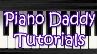 Video thumbnail of "Summer of 69 (Bryan Adams) Piano Tutorial ~ Piano Daddy"