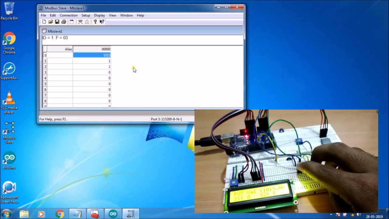 RS-485 MODBUS Serial Communication with Arduino as Master - YouTube
