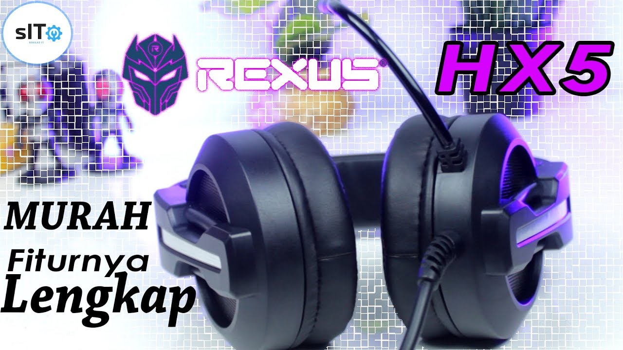 Headset REXUS HX5 Thundervox - YouTube