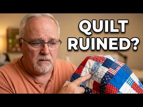 Quilting Tension Ruined My Auction Quilt