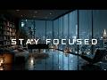 Deep Work Sound for Hyperfocus Mode | Rainy City Atmosphere and Concentration Music ~ Focus