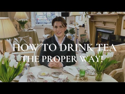 Video: How To Drink Tea Properly