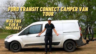 Ford Transit Connect Camper Van Tour  15,000 Mile Update