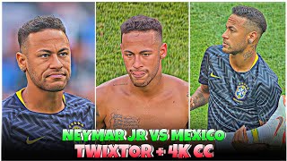 Neymar Jr Vs Mexico : Comp - Best 4k Clips + CC High Quality For Editing 🤙💥 #part9