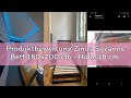 Produktbewertung Zinus Suzanne Bett 180x200 cm - Höhe 18 cm - Bambus und Metall Plattform Bettgestel