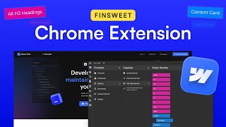 Finsweet Chrome Extension in Webflow: Quick Guide
