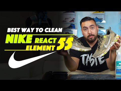 cleaning nike react element 55