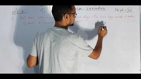 Direct and Inverse Variation part-3 ( for class-8)