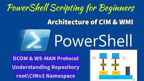 Module 06-Lesson 1.1: Architecture of Both CIM and WMI | Understanding Repository | DCOM & WS-MAN