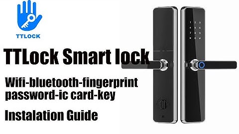 OS008FB TTLock smart lock installation guide video