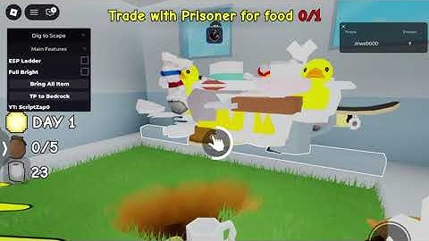 [🪏BEST] Dig to Escape Script - Get All items, Auto Legendary, Easy Escape and More!