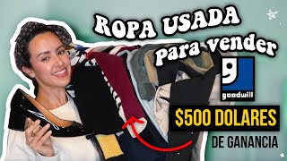Used Clothes to Sell Online 💸♻️ Goodwill Haul | Patty Machado
