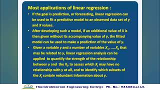 Linear Regression - Part 5