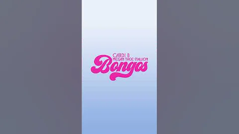 Bongos official music video dropping at midnight! Live on YouTube w/ @megantheestallion  at 11:30!