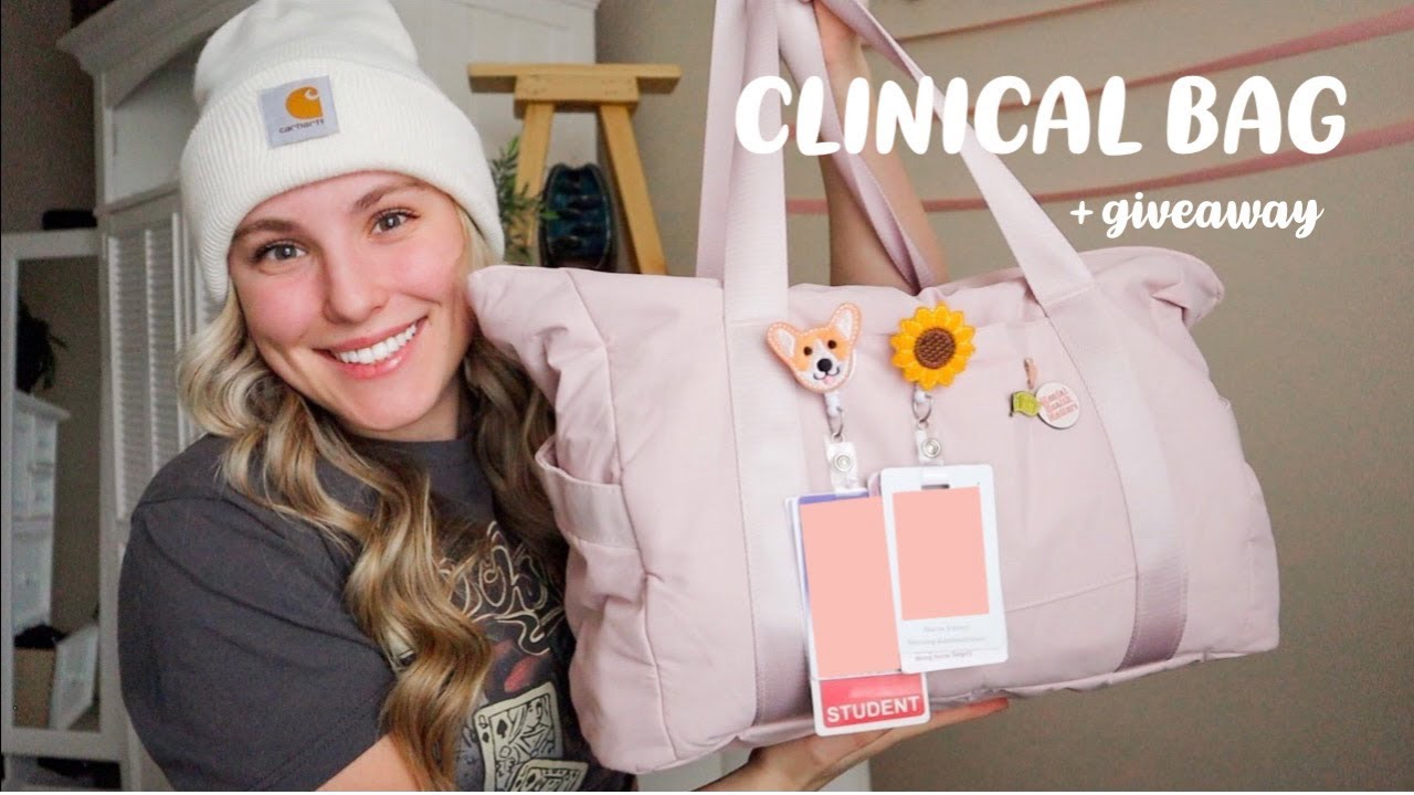 WHATS IN MY CLINICAL BAG?! | nursing school edition - YouTube