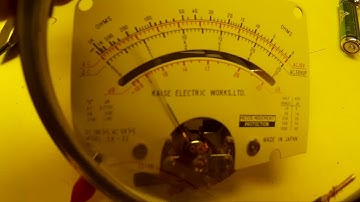 Vintage Analog Multimeter Teardown (Kaise SK-33)