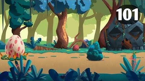 Dino Bash Level 101 Android walk-through Gameplay...!