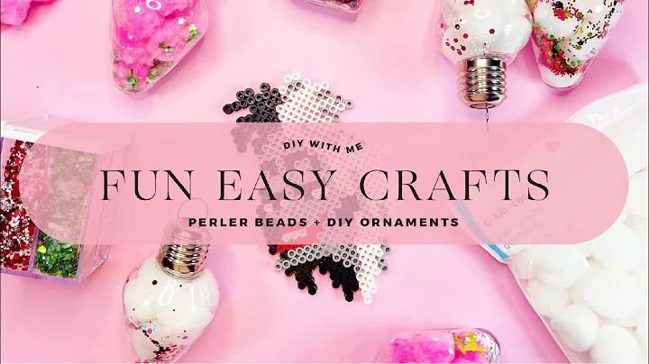 DIY With Me | Fun & Easy Crafts | Pearler Beads + ...